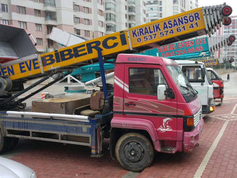 BİBERCi Konya asansör kiralama,yük asansörü kiralama,kiralık mobil asansör,Konya kiralık araç asansörü