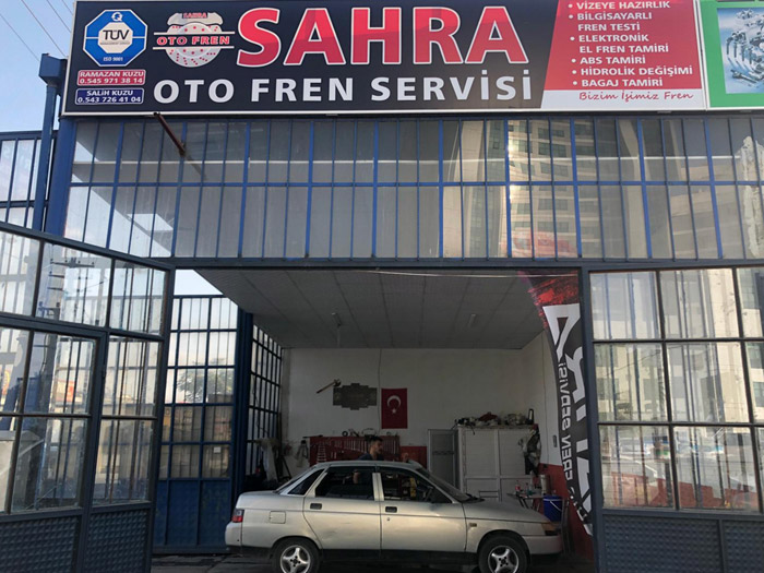 SAHRA Konya oto fren servisi, fren tamir ustası, fren tamiratı, fren merkezi tamircisi, fren disk taşlama