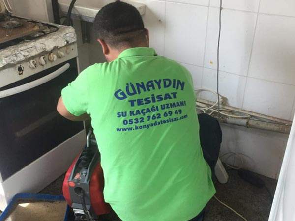 GÜNAYDIN; Konya tuvalet klozet lavabo tıkanıklığı açma, kanalizasyon açma