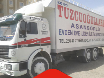 TUZCUOĞULLARI; Konya evden eve asansörlü nakliyat, konya evden eve taşımacılık fiyatları